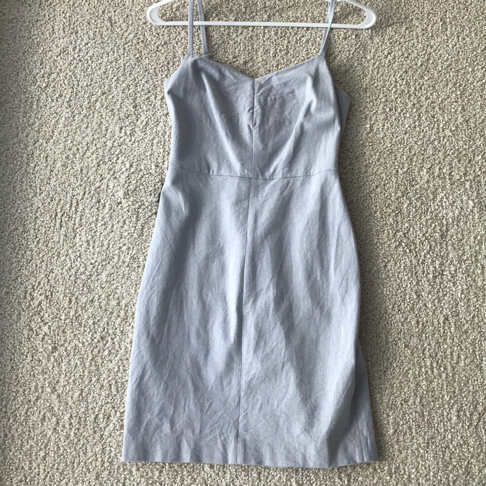 Banana Republic gray shift dress
